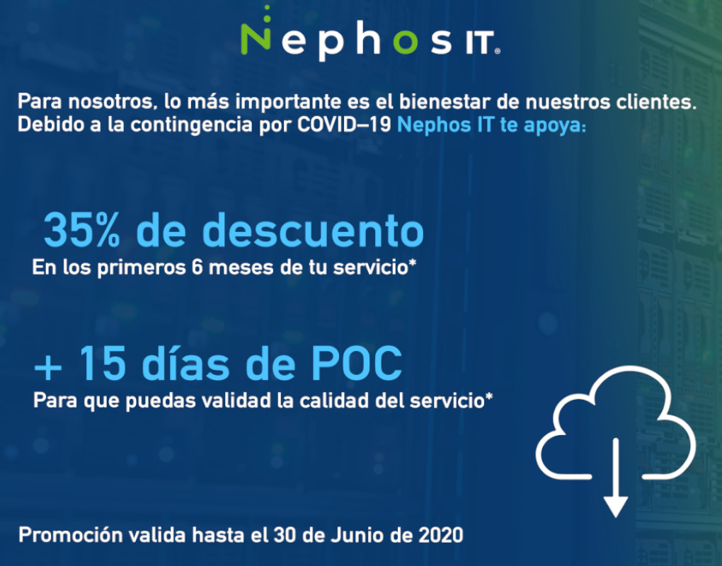Servicio de Almacenamiento en la Nube en México - Nephos IT
