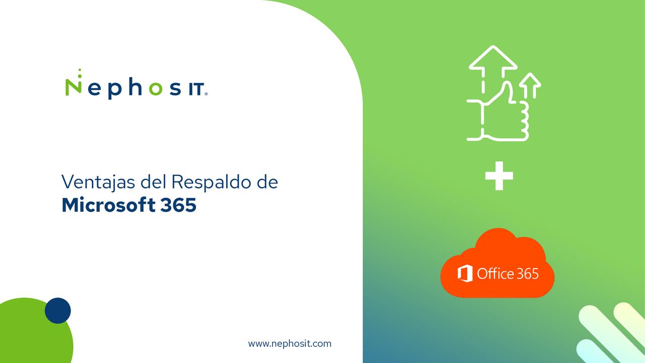 ventajas de respaldo de microsoft 365